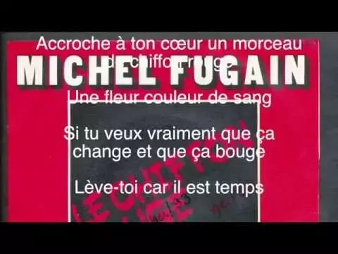 Download MP3 Le chiffon rouge - Michel FUGAIN - Paroles