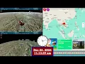 2024 NORAD and Google Santa Trackers Time Lapse Redone