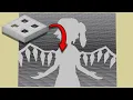 Download Lagu Bad Apple But Played Using Iron Trapdoors in Minecraft