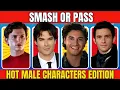 SMASH OR PASS Hot Male characters Edition Movie quiz