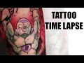TATTOO TIME LAPSE Frieza Dragon Ball Anime Tattoo