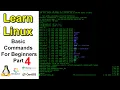 Basic Linux Commands Part 4 myTechchannel100