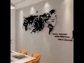 Stylish World Map Wall Clock - Redefine Your Walls with Tangyoak