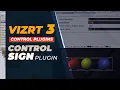 Vizrt Control Sign Plugin tutorial