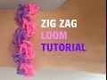 ZIGZAG Bracelet Tutorial Rainbow Loom l JasmineStarler