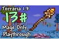 Expert Mode Terraria Mage Only Amber Staff Episode 13