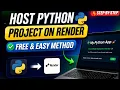How to Host Python Project on Render
