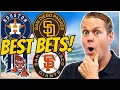MLB Predictions TODAY Astros vs Padres Tigers vs Giants Friday MLB Picks