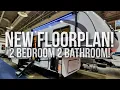 NEW FLOORPLAN Huge 2 BED 2 BATH Fifth Wheel RV Alliance Paradigm 395DS
