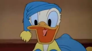 el pato donald no puede dormir