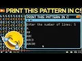 Print A AB ABC ABCD ABCDE Pattern using C