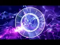 A Purple Timer 30 seconds with lightning