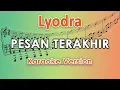 Download Lagu Lyodra - Pesan Terakhir (Karaoke Lirik Tanpa Vokal) by regis