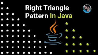 Right Triangle Star Pattern in Java PRINT PROGRAM IN JAVA Pattern Program Abhishek Thakur