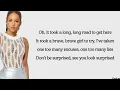 Alicia Keys - Brand New Me (lyrics)