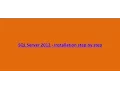 SQL Server 2012 - How to Install step by step