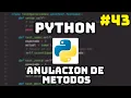 Curso Maestro de Python Anulacion del Metodo en Python