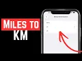 How To Change Miles To KM In Apple Maps - Full Guide