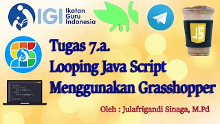 Tugas 7 a Looping Java Script Menggunakan Grasshopper