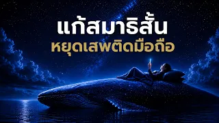 สั่งจิตแก้การเสพติดโทรศัพท์เรียกคืนสมาธิอยู่กับปัจจุบันอย่างสงบสุข