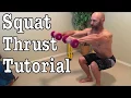Squat thrust tutorial a great exercise for HIIT or Tabata training