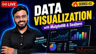 Data Analyst Series Data Visualization with Python Matplotlib Seaborn LIVE