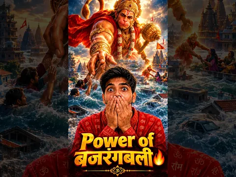 Power Of Bajrangbali🔥Sabhi Log Savdhan Ho Jao😱 | Vikash Baniya | #shorts