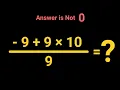 Most People Get This Math Problem Wrong