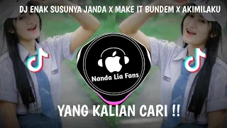 Download DJ ENAK SUSUNYA JANDA X MAKE IT BUNDEM X AKIMILAKU TIKTOK 2021 FULL BASS MP3