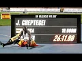 Joshua Cheptegei 10K WORLD RECORD 26 11 FULL RACE