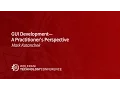 GUI Development--A Practitioner s Perspective