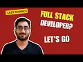 LAST CHANCE Become a Java Full Stack Developer in 10 Weeks For FREE 10-Week Challenge