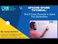 Apache Spark Wordcount Spark REPL Windows Spark RDD Wordcount OnlineLearningCenterIndia