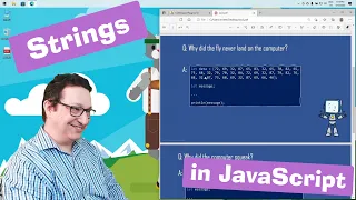 JavaScript tutorial Strings in JavaScript Caesar cipher Coding for beginners