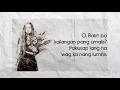 Kahit Ayaw Mo Na - Acoustic - This Band [Official Lyric Video]