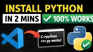 Install Python VS Code Fix Python Not Found Error Beginner Guide 2026