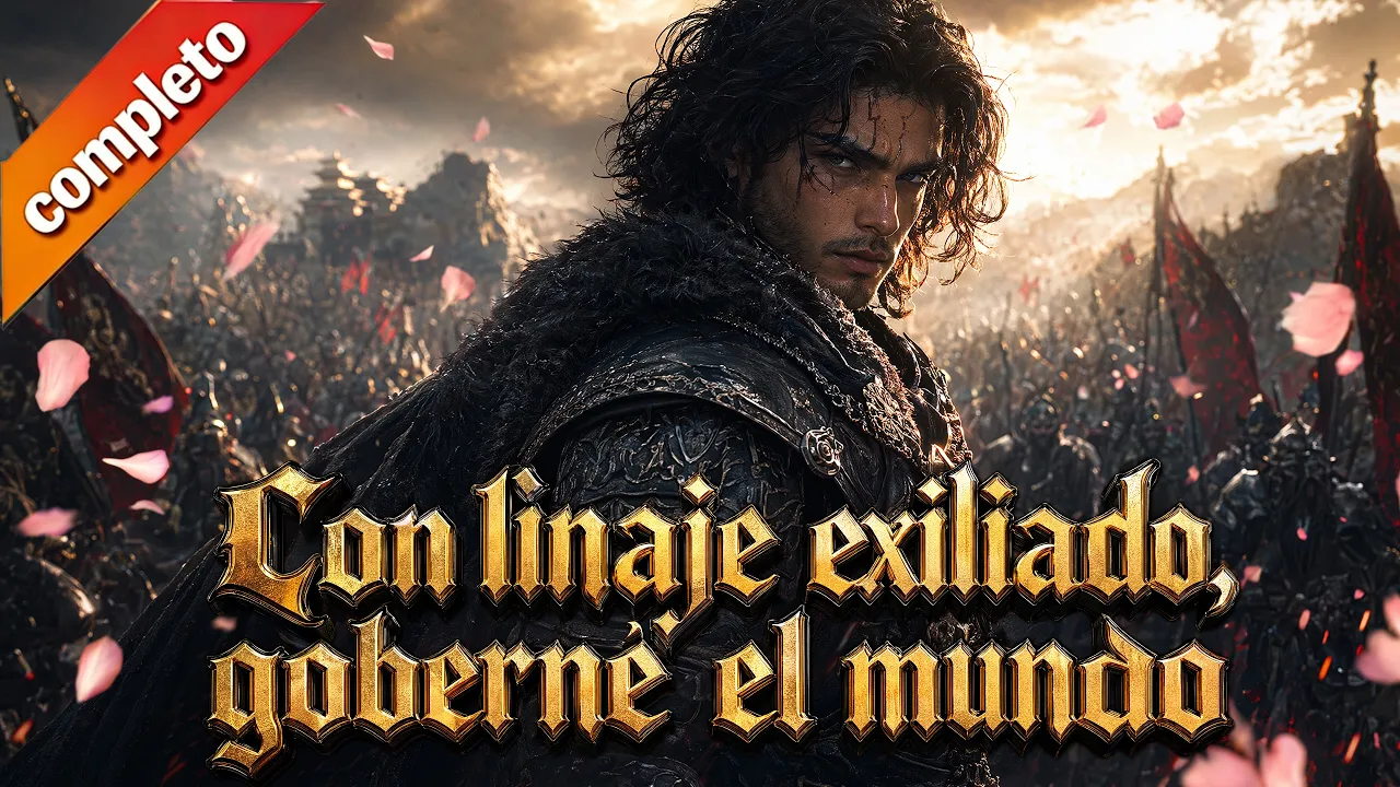 The exiled heir returns and saves his kingdom with his hidden power poster