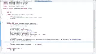 Android Game Development Tutorial 5 Moving Bitmap