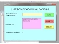 Learn Visual Basic 6 0 VB6 - ListBox Control