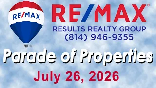 26 July 2026 Parade of Properties