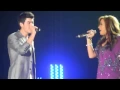 Download Lagu This Is Me/Wouldn't Change a Thing: Jonas Brothers World Tour 2010 with Demi Lovato 8/28/10 **JEMI**