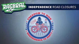 RAGBRAI brings road closures to Independence starting tonight
