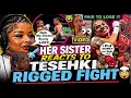 Tesehki Big Lex Fight RIGGED Shows She THREW it as Millions Even Lemmy Lost on BETS