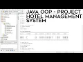 Hotel Reservation System - Java OOP Project Console Application