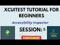 Object Identification using Accessibility Inspector Basic Script Creation