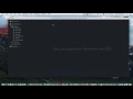 Setup Atom text editor to use C