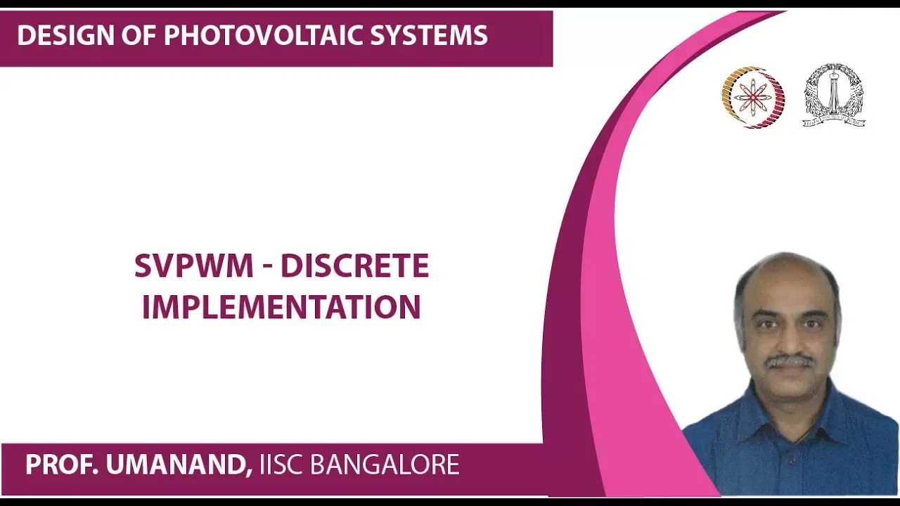 SVPWM - discrete implementation
