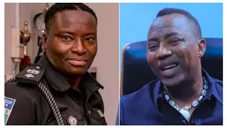 face of female police officer who sh sowore goes viral