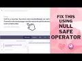 Call to Member Function on NULL Fix using Null Safe Operator Null Coalescing Operator