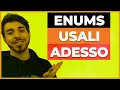 Corso Java in Italiano GLI ENUMERATORI Non Rischiare Di Rimanere INDIETRO Tutorial FACILE